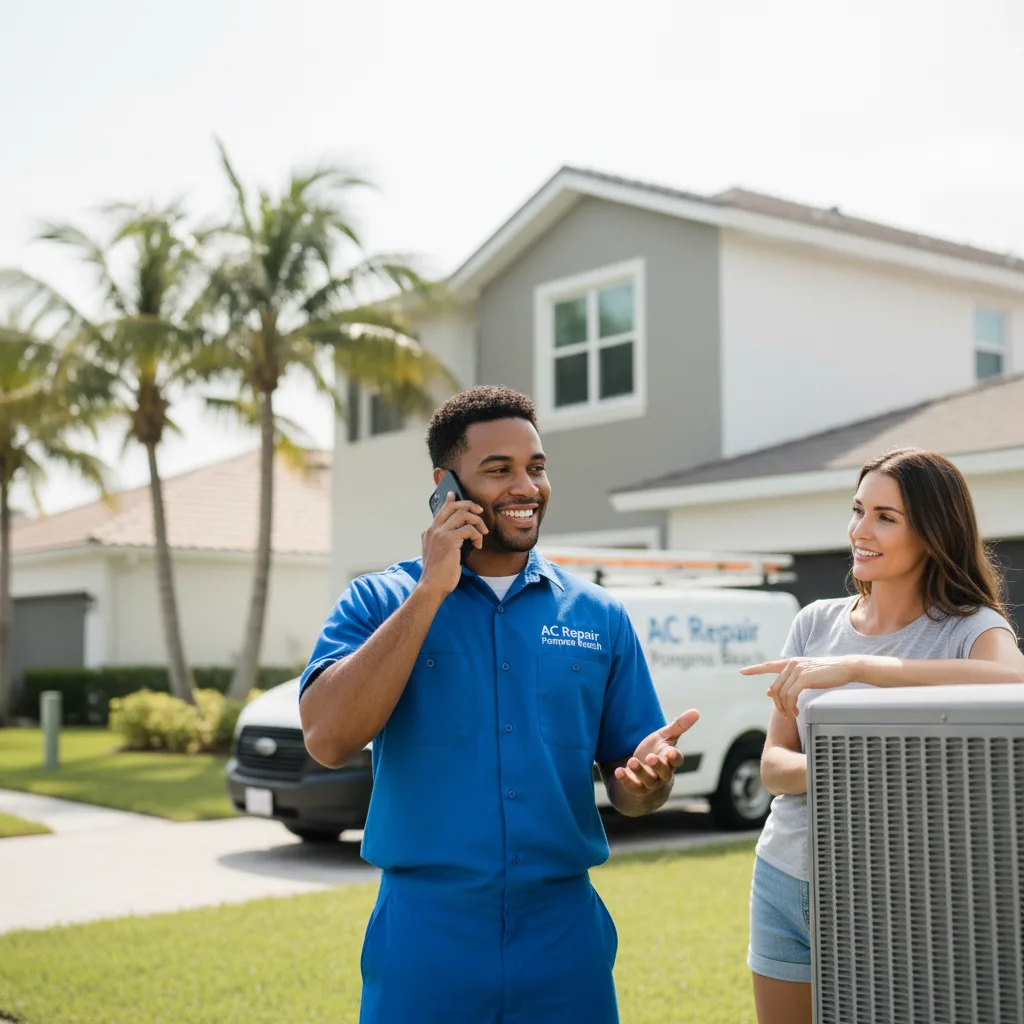 AC Repair Pompano Beach customer support in Honeyville